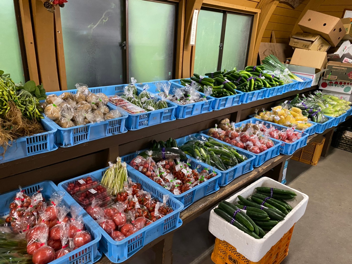 新鮮で美味しい農産物をお安く！